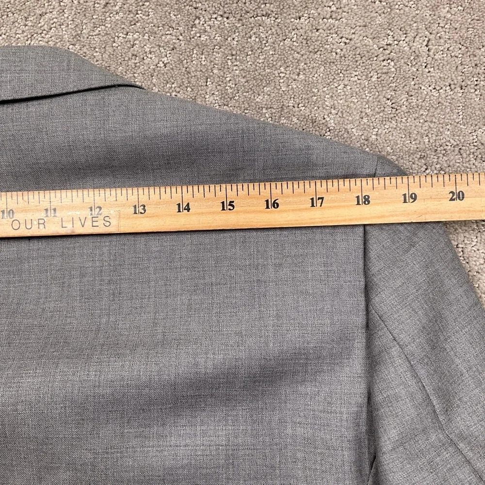 Jos A Bank 1905 Suit Mens 40R 33W Light Gray 2-Button Bespoke Corporate Groom